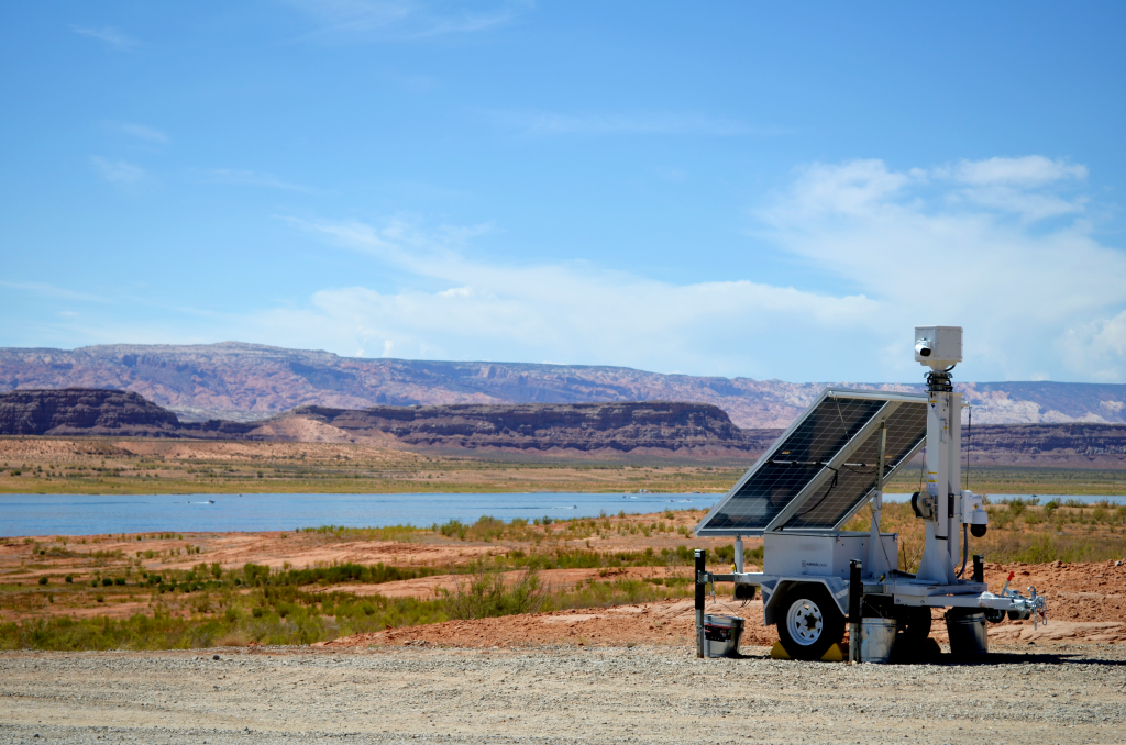 Solar + Battery with LTE/Starlink Options Keep Cameras Online When Power Is Not Available